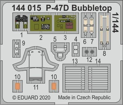 P-47D Bubbletop - Eduard - Platz - / 1:144