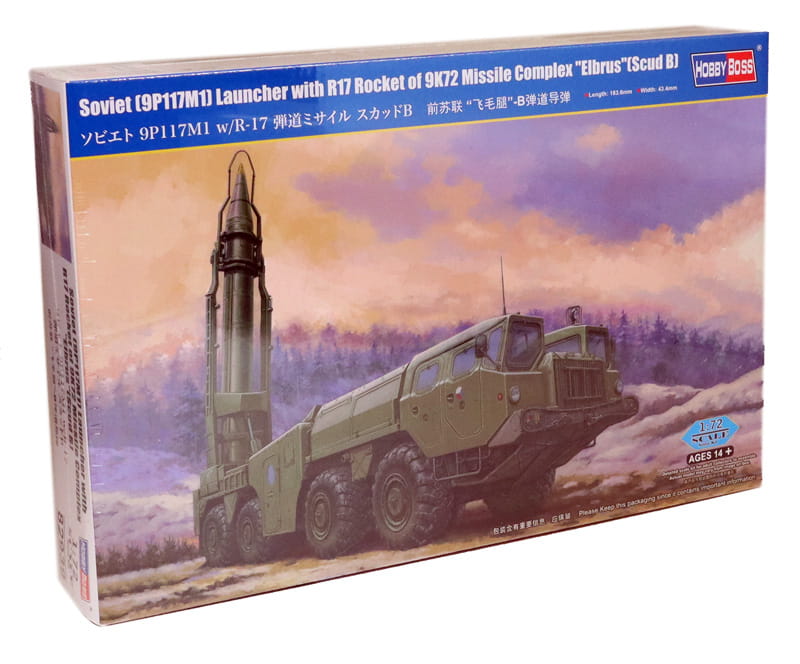 Hobby Boss Model Kit HB82939 Soviet(9P117M1) Launcher W. R17 Rocket Of ...