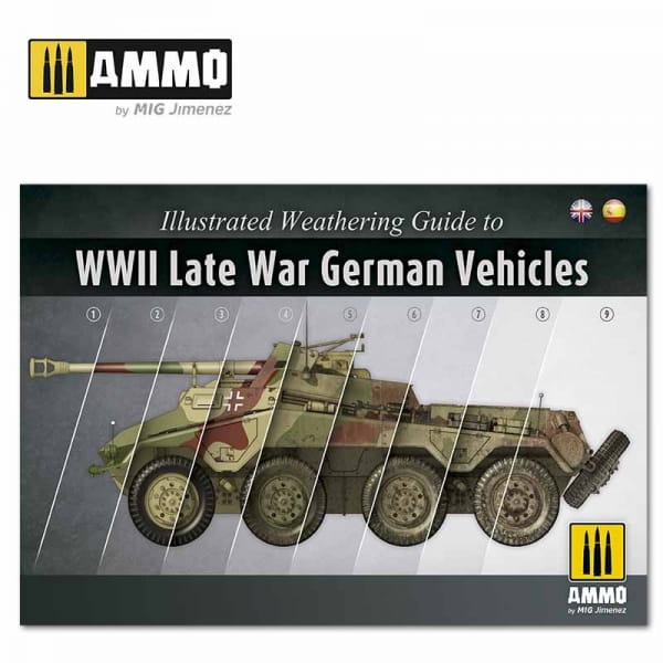 Illustrated Guide of WWII Late German Vehicles (Englisch / Spanisch)