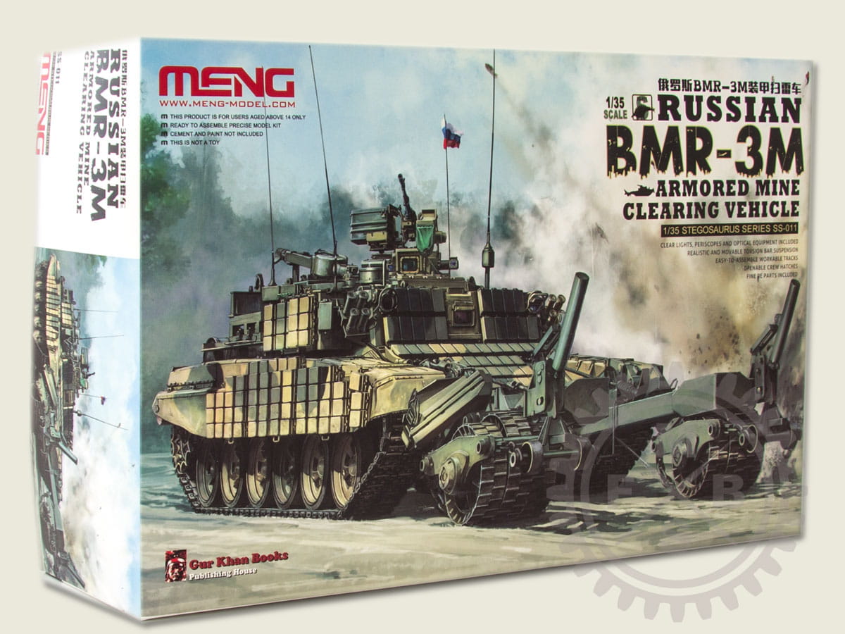 Meng Models No Me Ss011 Bmr 3m Armored Mine Clearing Vehicle 1 35 Panzer Model Kits