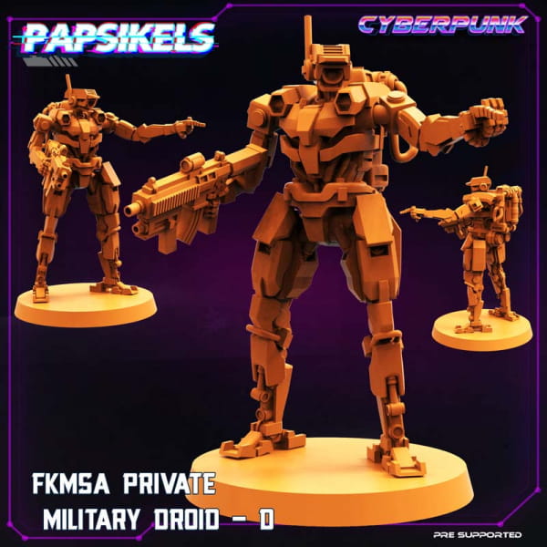 FKMSA PRIVATE MILITARY DROID #D