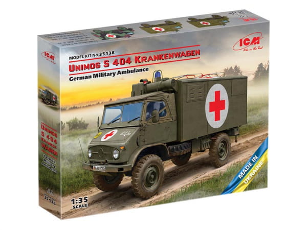 Unimog S 404, German Military Ambulance