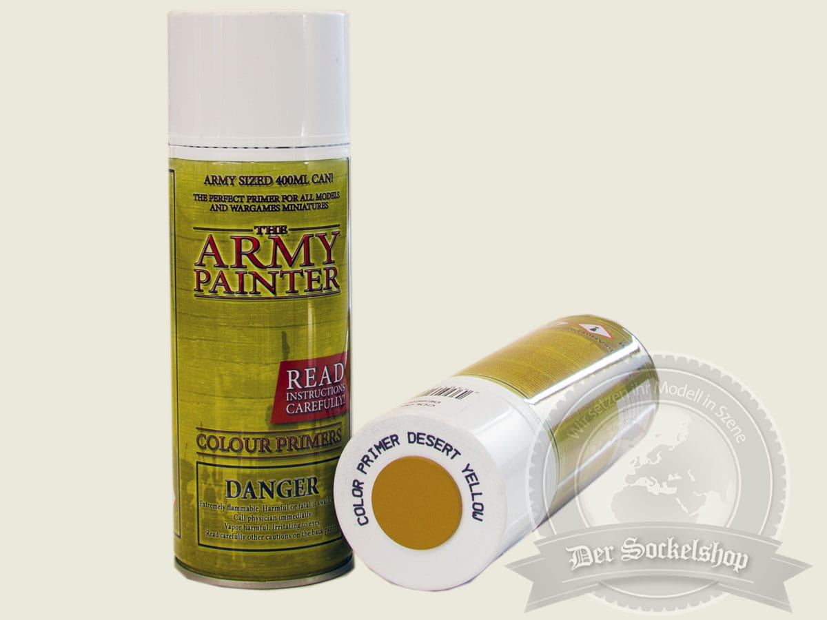 Army Painter Color Primer: Desert Yellow (400ml)