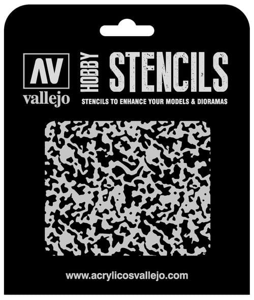 Vallejo Hobby Stencils: Weathered Paint 1/48 Markings