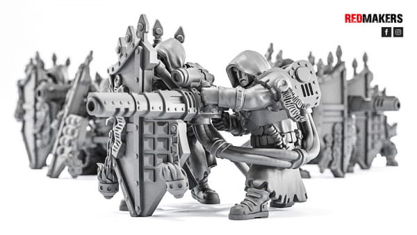Lasergun - Janissaries - Heavy Support Squad of the Imperial Force