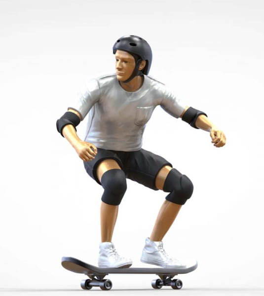Skateboarder #1