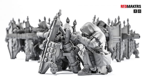 Mortar - Janissaries - Heavy Support Squad of the Imperial Force