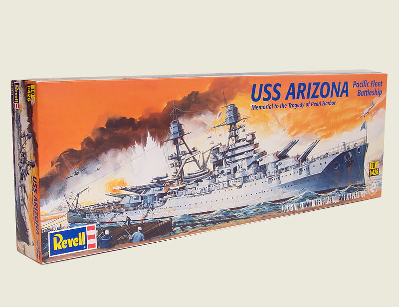 uss arizona model kit