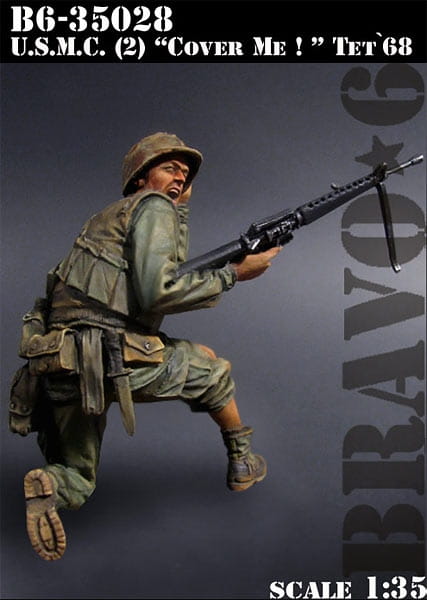 Bravo6 1/35 Round the Corner Vol.3 USMC Soldiers w/M16A1 2 figures