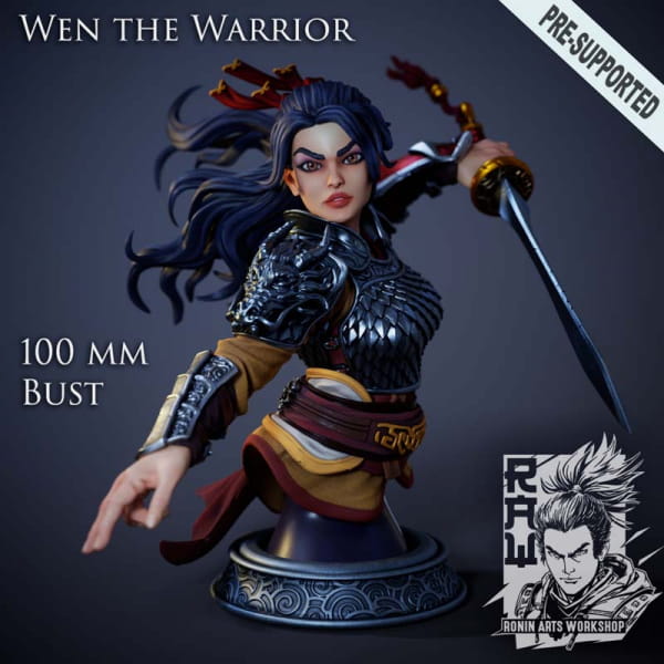 Wen - Warrior -Bust-
