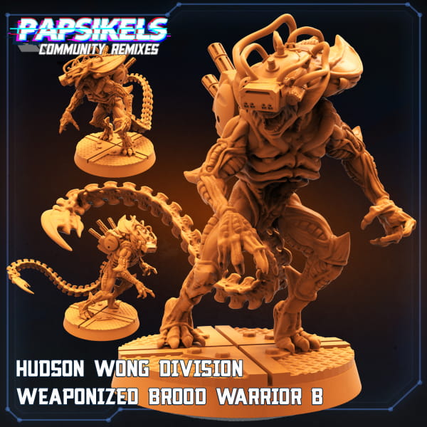 Hudson Wong Division - Weaponized Brood Warrior B