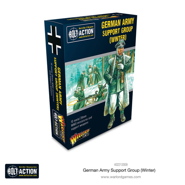 German Army Support Group Winter (HQ, Mortar & MMG)