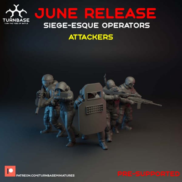 Siege Esque Operators - Attackers